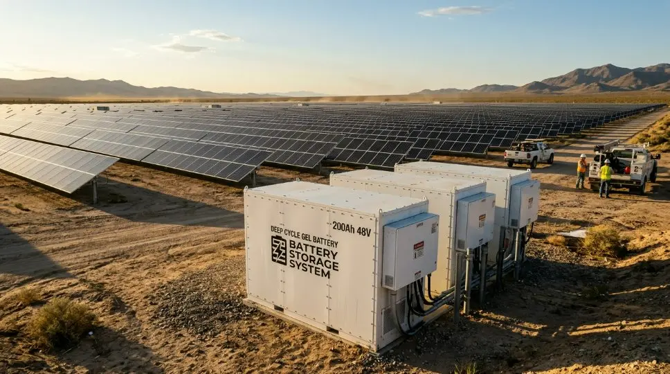 ABŞ-da PV İnvertorları və Enerji Saxlamaları üçün Mükəmməl Bələdçi: GEL Batareya Üstünlüyü