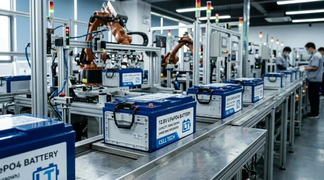 Çində aparıcı 12,8V LiFePO4 Batareya Zavodu: Ağıllı Bələdiyyə İşıqlandırması və 2026 AB Batareya Pasportuna Uyğunluğun Təkmilləşdirilməsi